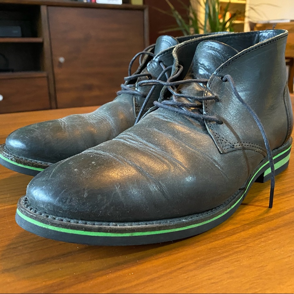 Leather Men’s Boots from Walk Over Made in the USA